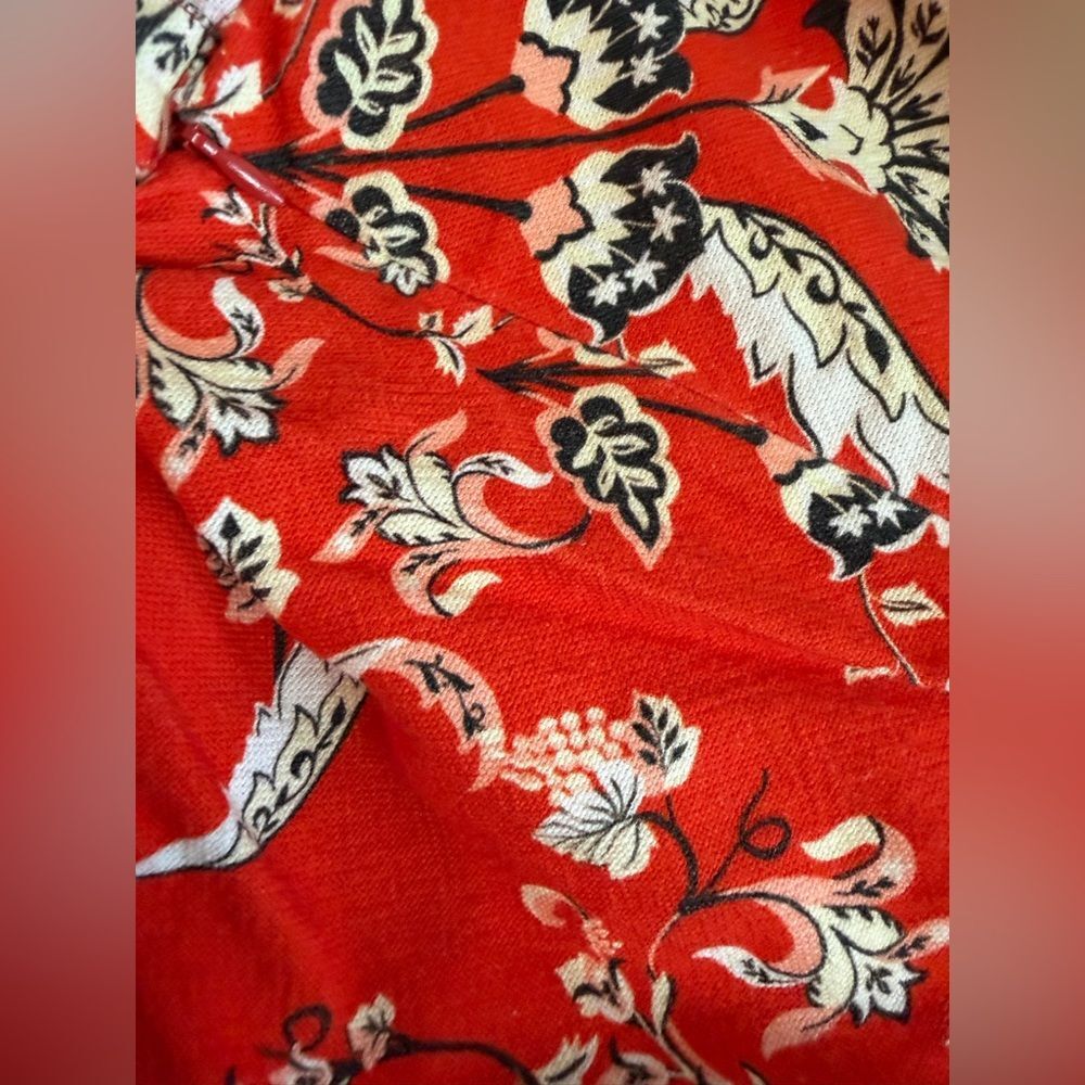 Farm Rio x Anthropologie Long-Sleeve Printed Romper NWT Size L - Picture 11 of 16